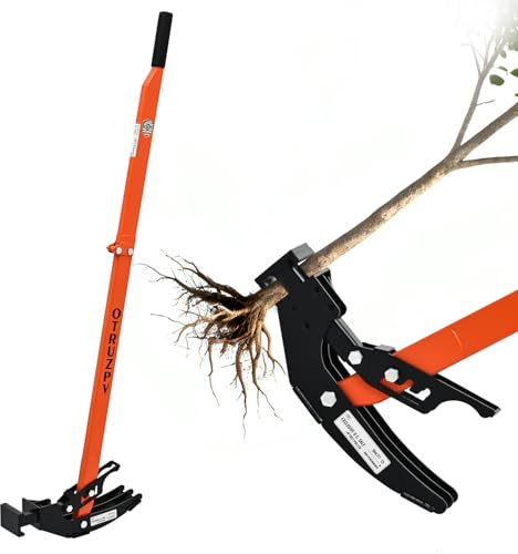 Heavy-Duty Sapling Puller Tool – High-Leverage Tree Puller for Roots 1/4–2, Effort-Saving Manual Root Remover for Shrubs, Vines & Thorns, Eco-Friendly Weed Removal for Garden, Farm & Landscaping