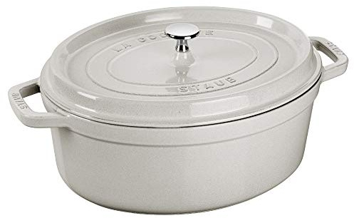 Staub Cocotte Oval White Truffle 27 cm