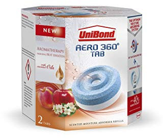 2 X Aero 360 Fruit Sensation Moisture Absorber Refills-Pack of 2, Pack 2, Set of 2 Pieces