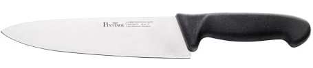 PINTINOX - Coltello Cuoco Professionale Lama 20 cm con manico Soft-touch, Coltello da cucina Serie P-9000