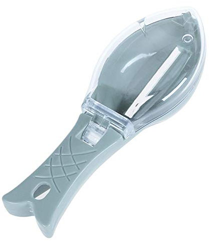DemiawakingIT Raschiapesce Squamapesce Cucina in Plastica Utensili da Cucina Strumento per Rimuovere Le Squame di Pesce (Blu)