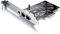 CSL PCI Firewire Karte Erweiterungskarte PCI-E 3 Anschlüsse 1394a Controller-Karte 2 x 6 Pin und 1 x 4 Pin für Desktop-PC