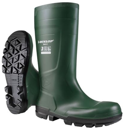 DUNLOP Protective Footwear, Work-It Full Safety, Heritage Green, Taglia 44 EU