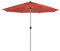 Doppler Active KURBEL – Runder Kurbel Marktschirm mit großem Schirmdach – Regenabweisend – ca. 380 cm – Terra Cotta