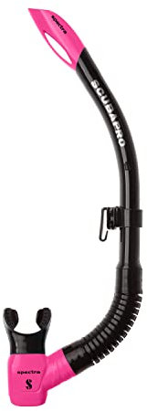 SCUBAPRO Spectra Schnorchel mit Ventil (Black-pink)