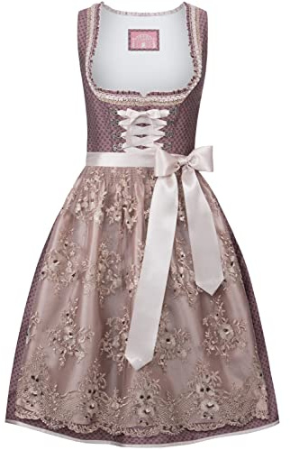 Stockerpoint Dirndl Antonia, rosenträ, 36