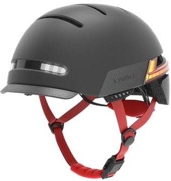 Livall Unisex – Vuxen BH51M NSO cykelhjälm, svart, M