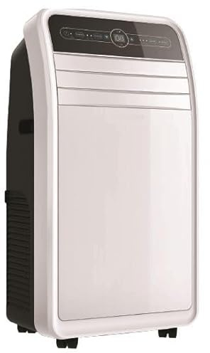 Brittmade 4-in-1 Compact Portable Air Conditioner 12000 BTU, Dehumidifier, Heater, Low Noise Fan, Remote Control, Timer, Installation Kit Included