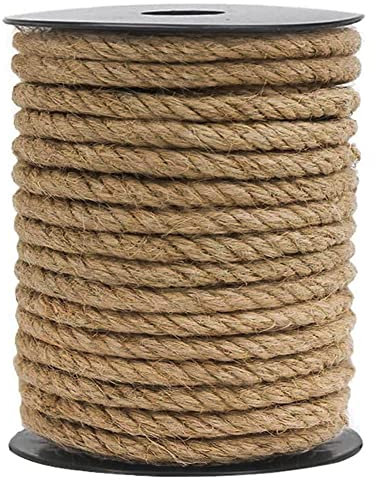 Ficelle corde épaisse Corde de chanvre Corde grossière Ficelle fine Corde de reliure Corde de jute Articles de décoration vintage Corde de chanvre tissée à la main Corde de tir à la corde Artisanat DT
