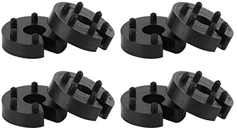 Mavaol Limiteur de course de suspension universel, installation facile, construction en caoutchouc robuste, usure et élastique, pour les amateurs de bricolage et les propriétaires