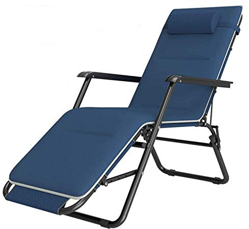 Vikbar trädgårdsstol – justerbar vilstol för utomhus uteplats camping – bärbar avkopplingsstol (stil 1)
