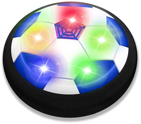 JRD&BS WINL Kinder Spielzeug LED Hover Kinderspielzeug Fußball (Blau)