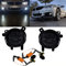 DM Autoteile Set LED Nebelscheinwerfer Smoke Schwarz passt für F20 F21 F30 F31 F32 F33 F36