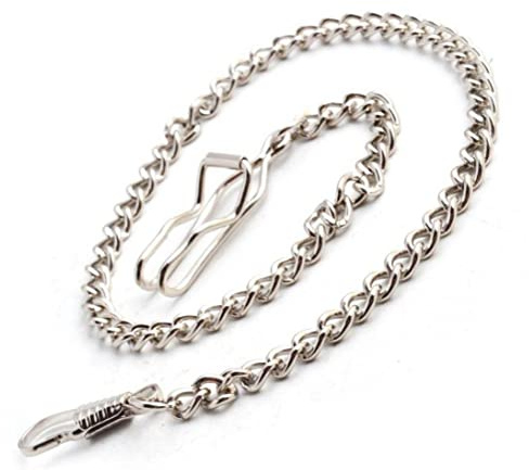 Lipfer Clip Pocket Watch Chaîne Chain De Gilet De Poche en Alliage en Alliage en Alliage en Métal Vintage
