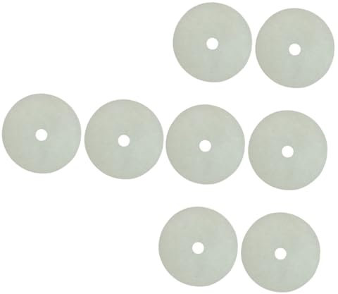 ARTIBETTER 8 Stk Wäschetrockner Filter Abluftfilter Für Wäschetrockner Trocknerauslass Flusenfänger Staubsaugerfilter Trocknerauspuff Flusen Siehe Xlc02-filter Trocknerfilter Sieb Weiß Vlies