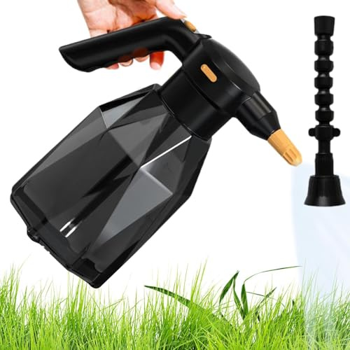 Vaporisateur électrique de mousse de voiture électrique, pulvérisateur de mousse électrique de grande capacité de 2 litres avec USB, arrosoir électrique pour lavage de voiture