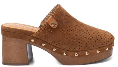Carmela - Zueco para Mujer, Color: Marron, Talla: 36
