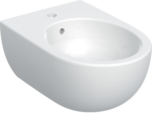 Bidet sospeso Geberit Selnova premium, fissaggio nascosto
