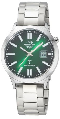 Master Time Funk Quarz Herren Uhr Analog-Digital mit Edelstahl Armband MTGA-10944-81M