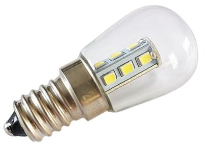 1fortunate lampadine, Confezione da 20 lampadine LED in cristallo AC110V T26 2W E14/E17, sorgente luminosa for lampadario, lampada decorativa for la casa(Warm White 3000K,AC110V E17)