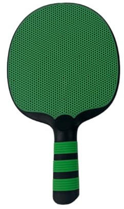 Racket de tenis de mesa - paleta de entrenamiento con superficie de silicona, bate de entrenamiento, equipo de juego | Estantería de tenis de mesa lega