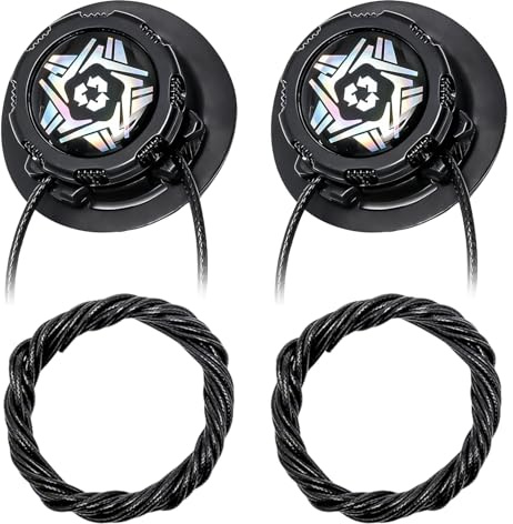 DIPZO 2 Pares de cordones de liberación rápida con cierre giratorio - Cordones automáticos sin nudo para zapatillas, zapatos de trabajo y deportivos, sistema rápido de cordones para hombres y mujeres