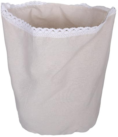 Hohopeti Fodera Beige per Cesto Portabiancheria 70l Lavabile e Facile da Rimuovere per Camera da Letto Stile Country Rustico