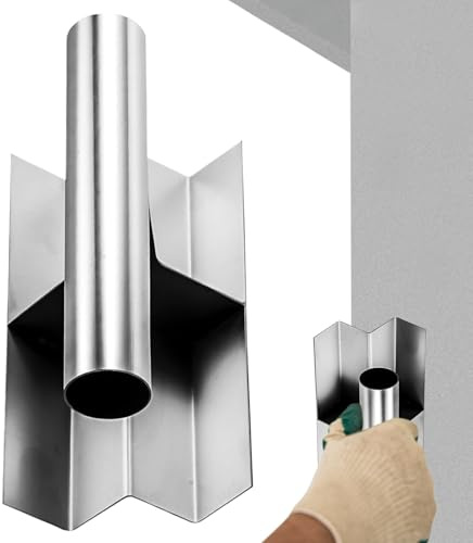 Tuxuseo Cazzuola lisciante – Spatola antiscivolo ad alta resistenza – Strumento per cartongesso e intonacatura – per lavori di costruzione, ristrutturazione della casa, stuccatura e nastro adesivo