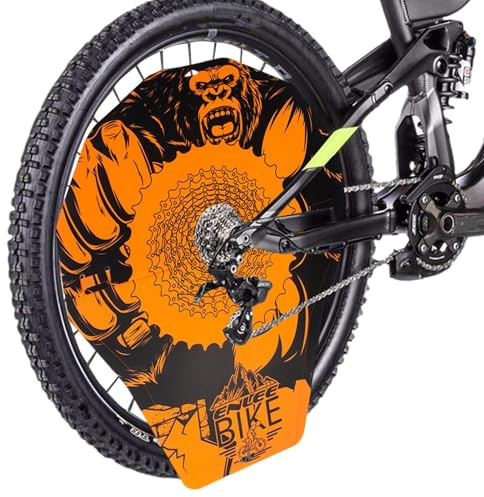 Freins À Disque Pour Housse De Vélo, Housse De Protection Nettoyage Chaîne De Vélo, Couvercle De Frein À Disque De Roue Vélos De Montagne, Prévention Taches Huile Anti-Pollution, Installation Facile