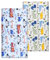 Baby Spannbetttuch 2 Pack 60x120cm Spannbettlaken 100% Baumwolle Matratzenschoner Kinderwagen Matratzenbezug Atmungsaktiv Bettlaken