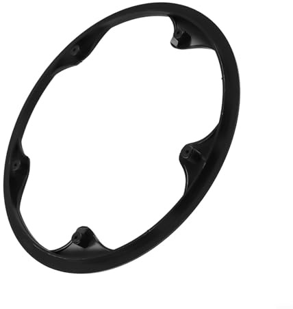 Jonikuper Crankset Guard Protector Plastic Chain Wheel For Ring Cover for Road and Mountain For Bike Components, Black(G5QS52)