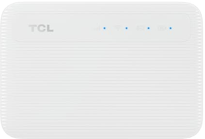 TCL LINKZONE MW45L Blanc - Point d'accès Wi-FI Mobile 4G LTE pour Une connectivité Rapide et Portable