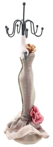 Jeanoko Smyckesställ med Elegant Modellfigur för Halsband och
