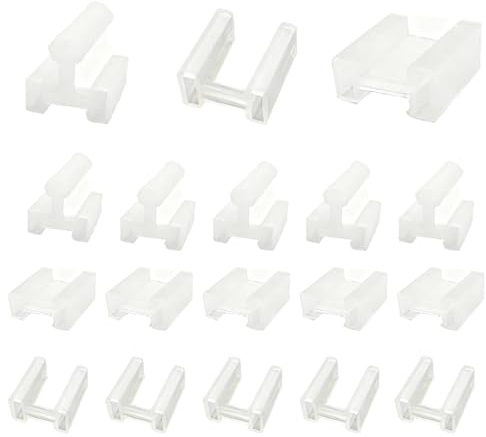 90 Pcs Cord Prong Cover, Plastic Plug Covers Prong Protector, Power Plug Safety Cap for Home, Office and Hotel Use