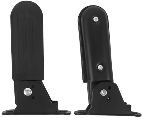 ROMISBABA Pedales de Bicicleta eléctrica Bicicleta Plegable Black