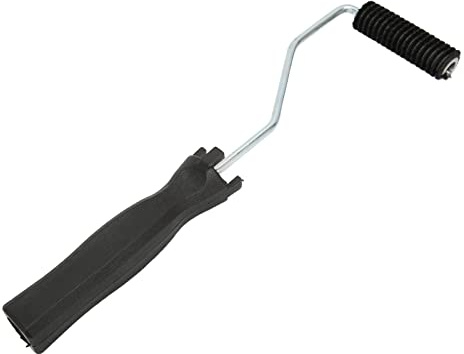 Rodillo de burbujas para laminación de fibra de vidrio, mango de madera ergonómico duradero de alta calidad para producción industrial de FRP, herramienta de eliminación de