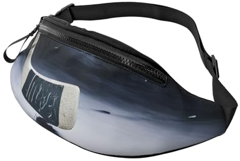 Riñonera Palo De Hockey Bolsa De Cintura Moda Riñoneras Cinturón Ajustable Fanny Pack para Senderismo Deportivas Viajes