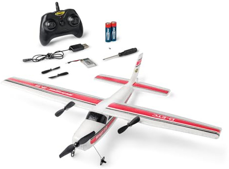 Carson Stinger 2.0 RTF Avión RC 2.4G con giroscopio Blanco/Rojo