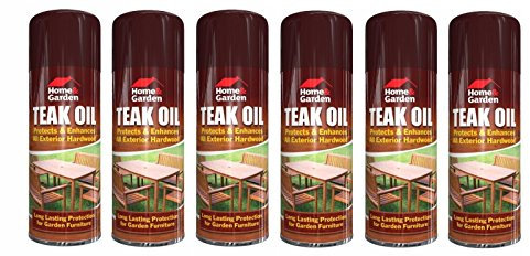 Teak Oil Spray Indoor Outdoor Garden Furniture Decking Hardwood/Softwood Protection Care 400ml New Wilsons Direct (6)