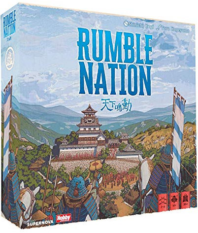 Studio Supernova - Rumble Nation - Gioco di dadi e conquiste nel Giappone Feudale, 2-4 giocatori, 12+, Edizione in Italiano