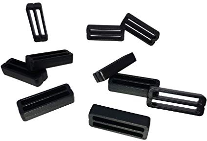 Fixplus Strapkeeper i 10-pack svart