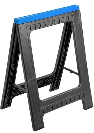 Högert Technik - Axle Stand/Work Stand - Plastic Workshop Stand - Height 77 cm - Stable Stand with Rubber Feet - Maximum Load 350 kg