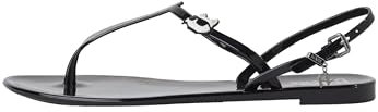 KARL LAGERFELD Jelly Karl Ikonik NFT Sandalen, Schwarz, Schwarz , 39 EU, KL80002N V00