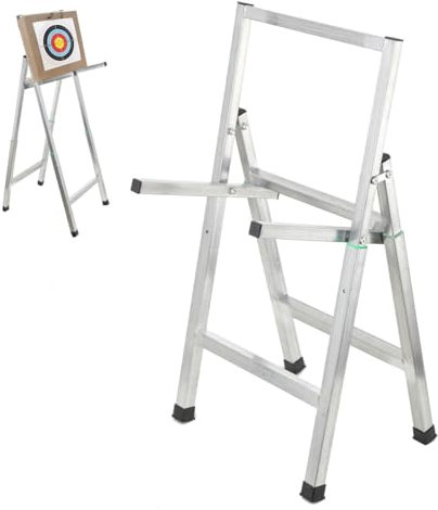 NICCOO Bogenschießen-Zielständer Zielscheibenständer, Faltbarer Höhenverstellbar Bogenschießen Zielscheibe Ständer Zielscheibenständer im Freien Schießwettbewerb/-Praxis