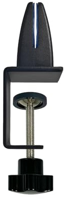 Jhanw Pince de séparation de bureau pour panneau de 0,3 cm à 1,30 cm, pince de séparation de bureau réglable pour bureau de 0,81 cm à 5,18 cm, accessoires de bureau debout pour dossiers d'intimité de
