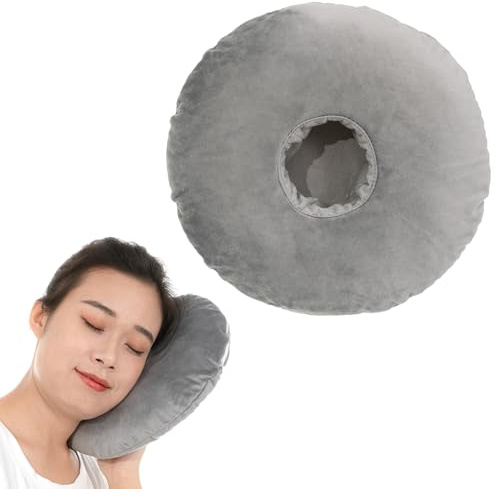 Cuscino per Piercing Orecchio Fanwer, Morbido e Respirante, in Cotone PP, con Federa Rimovibile, Dimensioni Standard, Ideale per Dormire Lato o con Cuffie