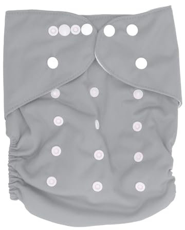 Waschbare Windel für Babys, Wiederverwendbare Stoffwindel, Stoffwindeln für Kinder verstellbar waschbar wasserdicht auslaufsicher mit Druckknöpfen für Kinder im Alter von 3 bis 6 Jahren(104)