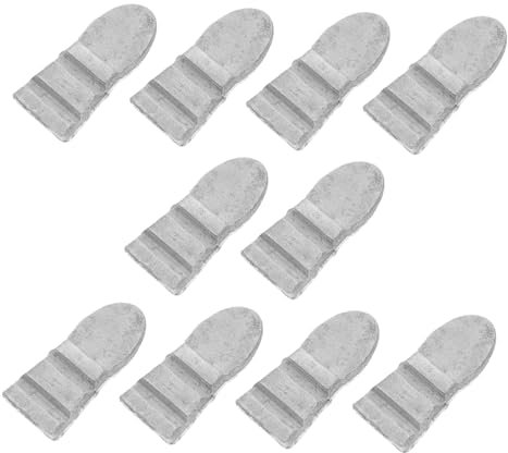 NIYANGLE 10pcs Steel Handle Wedge Kit for Hammer Stabilization and Repair Metal Wedges for Wooden Handles Strengthens Tool Performance Heavy-Duty Tasks