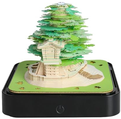 Calendrier 3D 2026, calendrier déchirable à sculpter, fabriqué à la main en papier 3D, décoration pour école, étude, lieu de travail, chambre, maison, dortoir