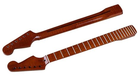DIY gitarrhals Professionell 22 bands 6 strängad elgitarrhals gör det själv tillbehör